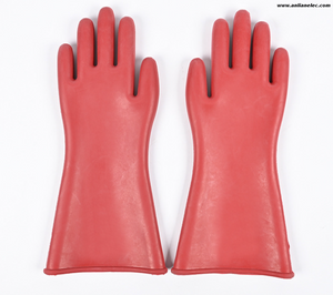Guantes protectores con aislamiento de caucho de alto voltaje